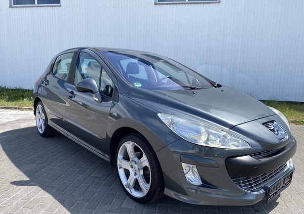 Peugeot 308 cena 14800 przebieg: 212000, rok produkcji 2008 z Września małe 326